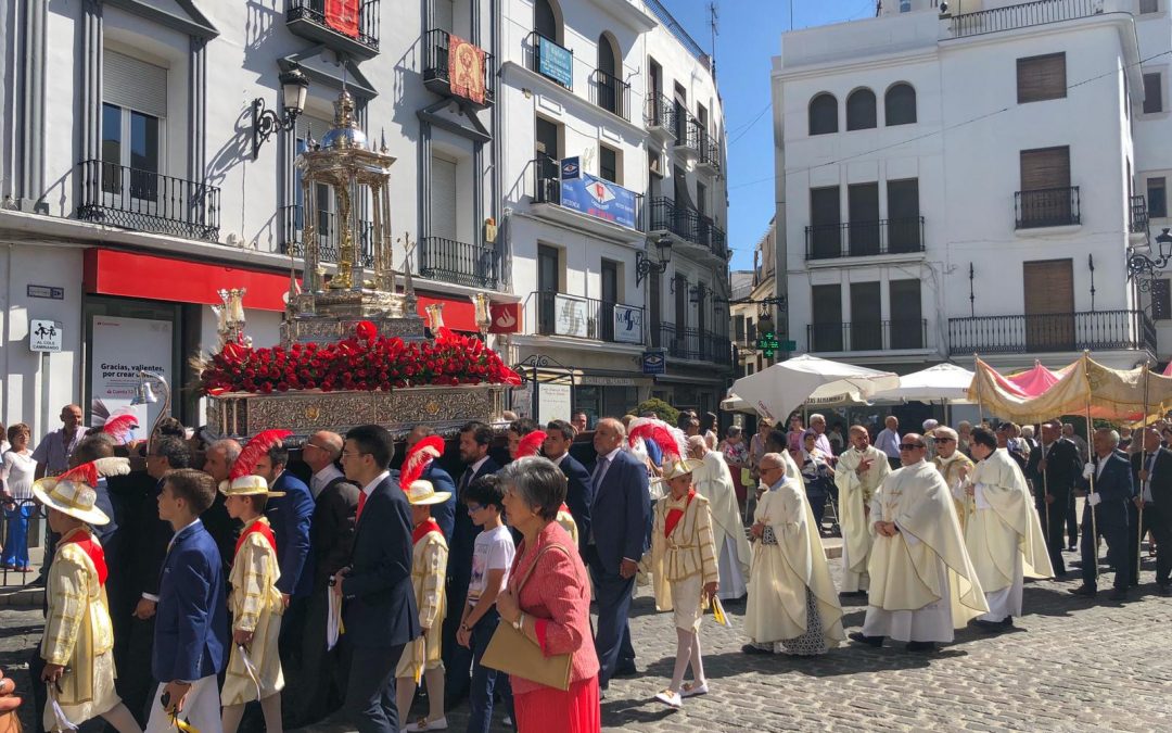 Participación de la Cofradía y Hermandad en el Corpus Christi