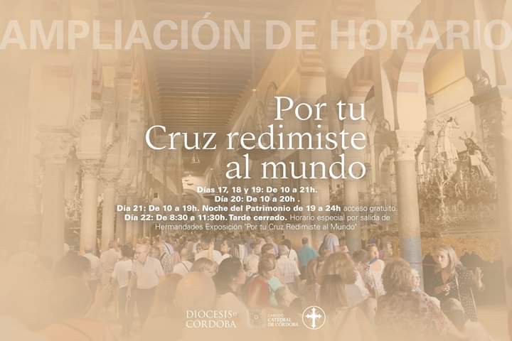 Ampliación de horarios de Exposición