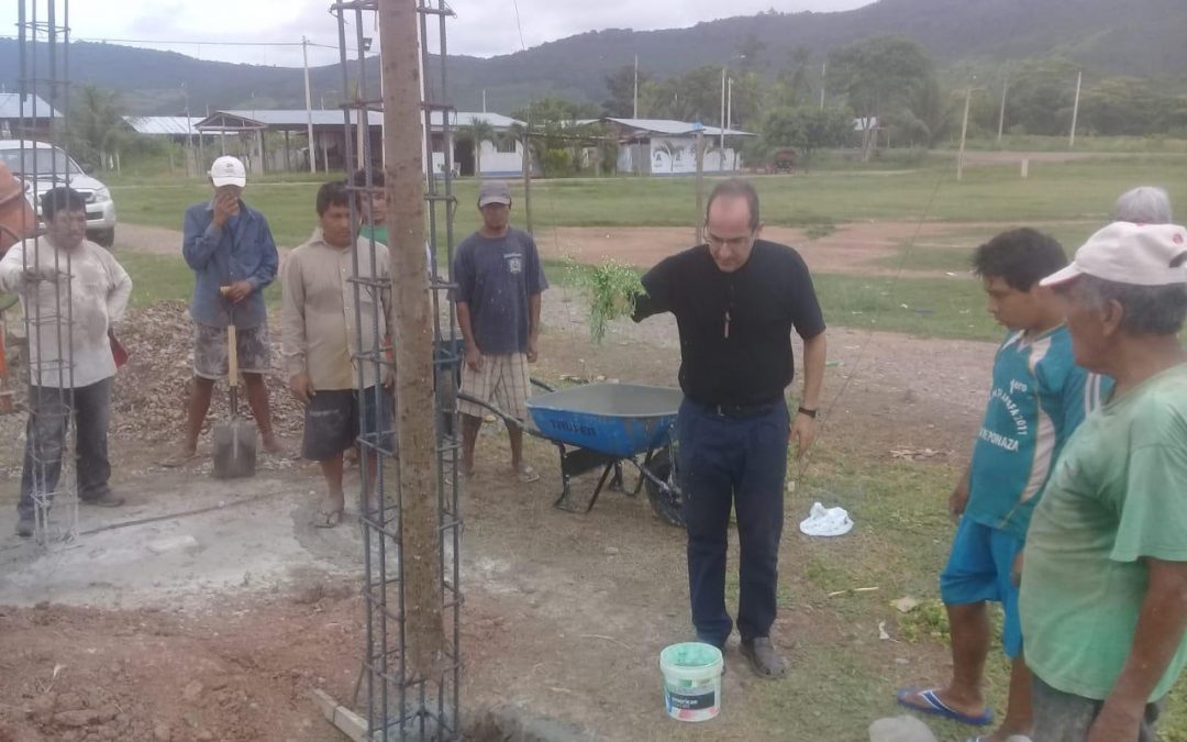 Comienzo de la Construcción de la Capilla de Jesús Nazareno en Perú